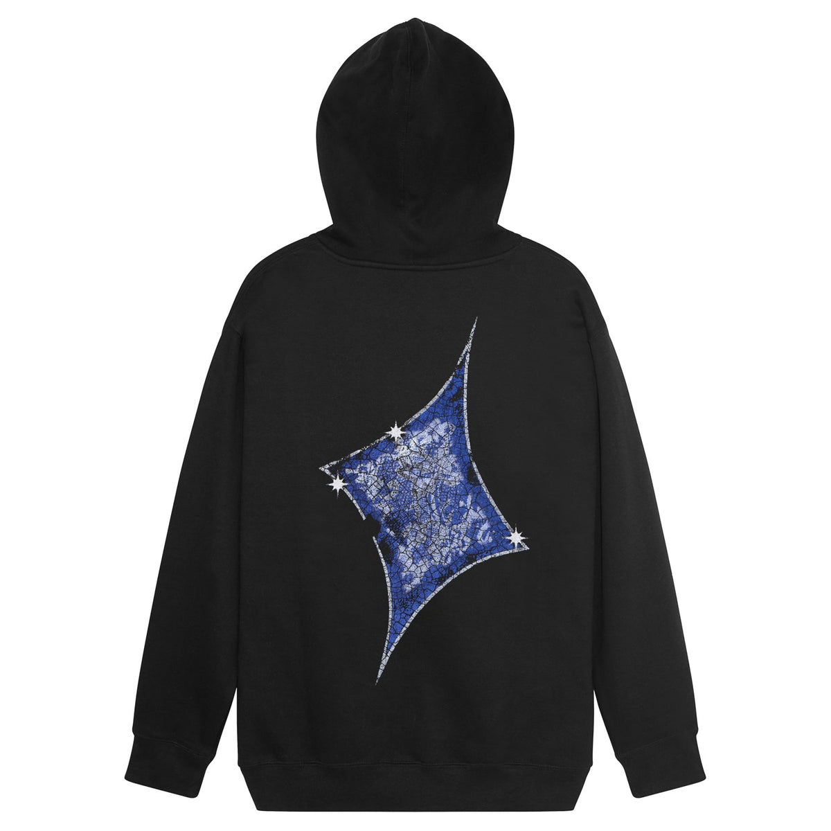 Glint Zip-Thru Hood, Black