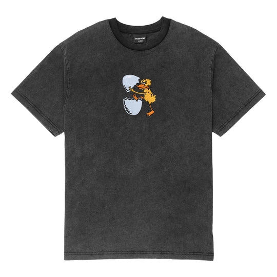 Over It Tee, Washed Black