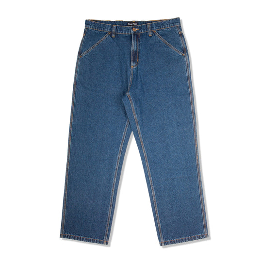 Workers Club Denim Jean, Washed Dark Indigo