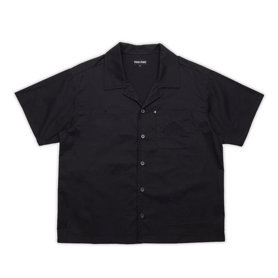Manuscript Casual Shirt, Black