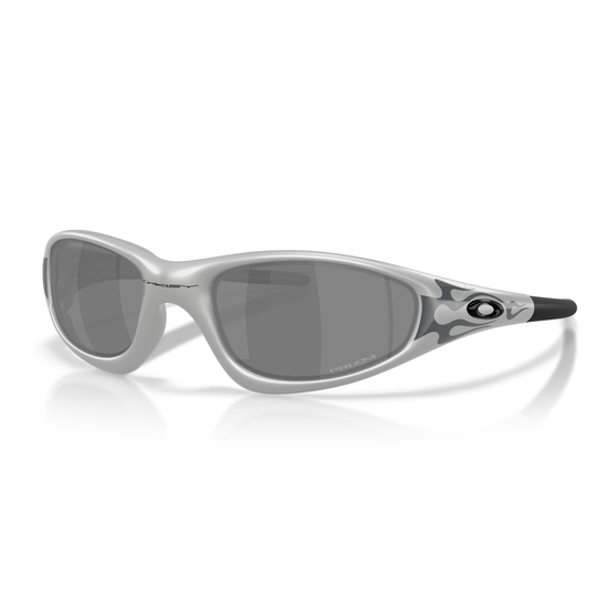 MUZM Straight Jacket 99, Silver Grey Flames / Prism Black