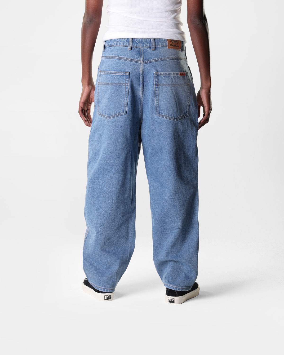 Baggy Denim Jeans, Washed Indigo – Lo-Fi
