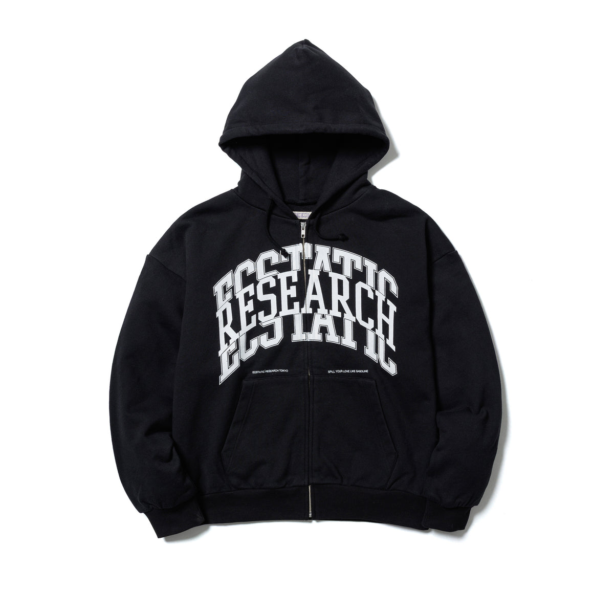 Campus Zip Hoodie, Black