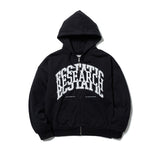 Campus Zip Hoodie, Black