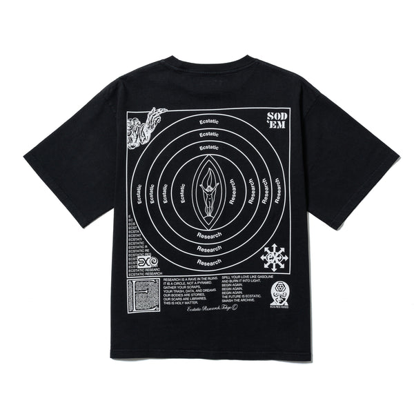 Ecstatic Research Guide Tee, Black
