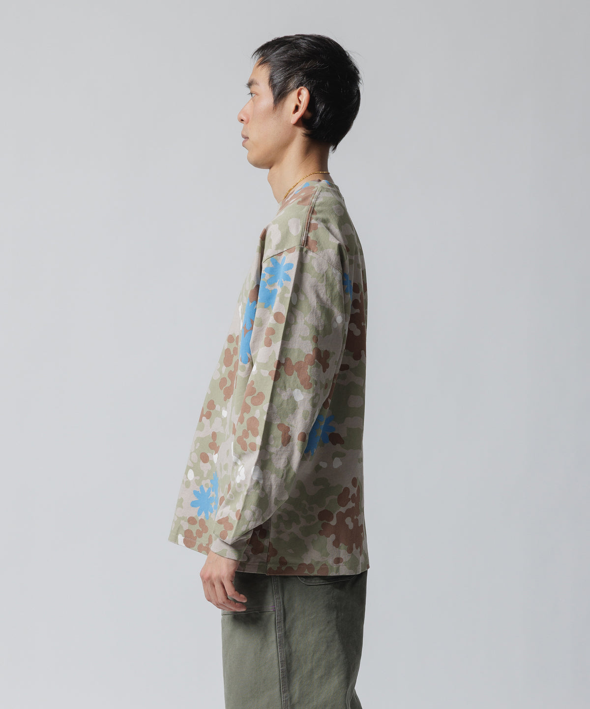 Camo L/S Tee, Camo