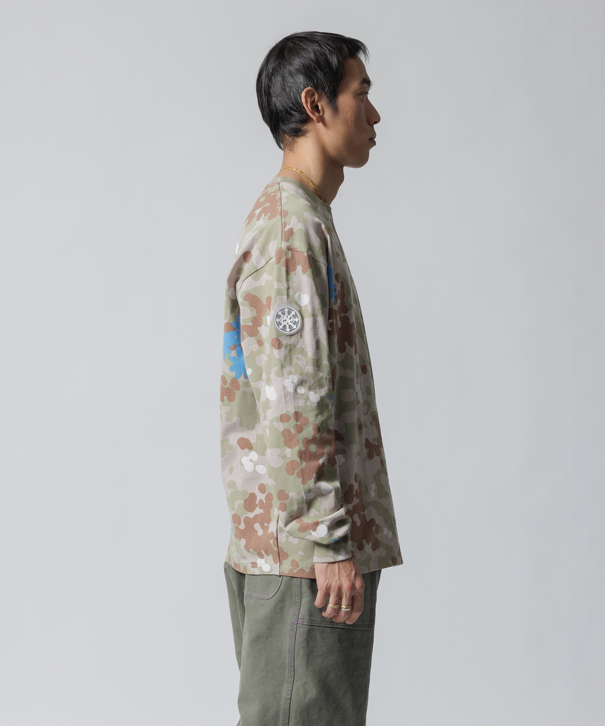 Camo L/S Tee, Camo