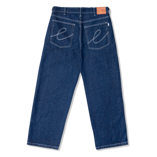 Hoddle Denim Ranger Jeans, Indigo / White Stitch