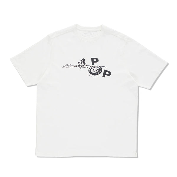 POP Trading Company Catch Tee, White