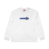 Word Long Sleeve Tee, White