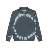Mini Metal Logo L/S Thermal Polo, Marine