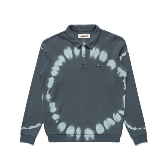 Mini Metal Logo L/S Thermal Polo, Marine