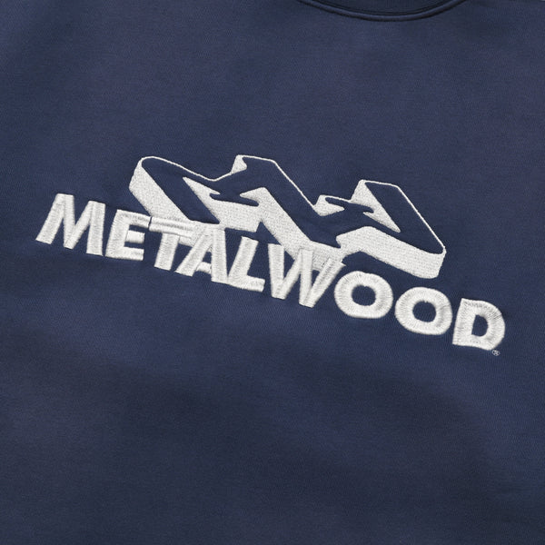 Metalwood Mountaineer Crewneck Sweatshirt, Navy