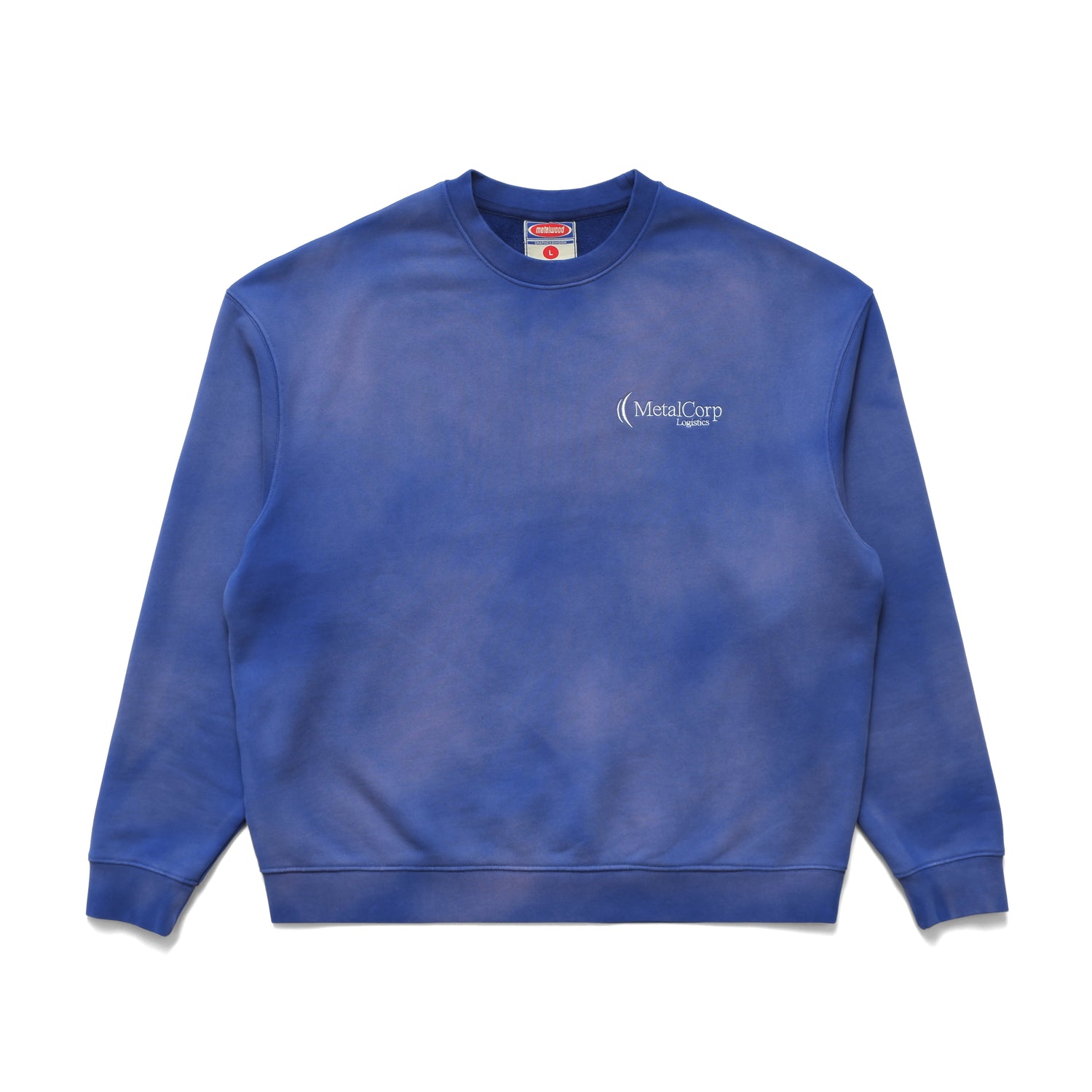 Metalcorp Crewneck Sweatshirt, Azure