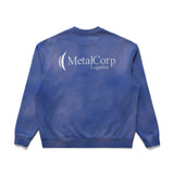 Metalcorp Crewneck Sweatshirt, Azure