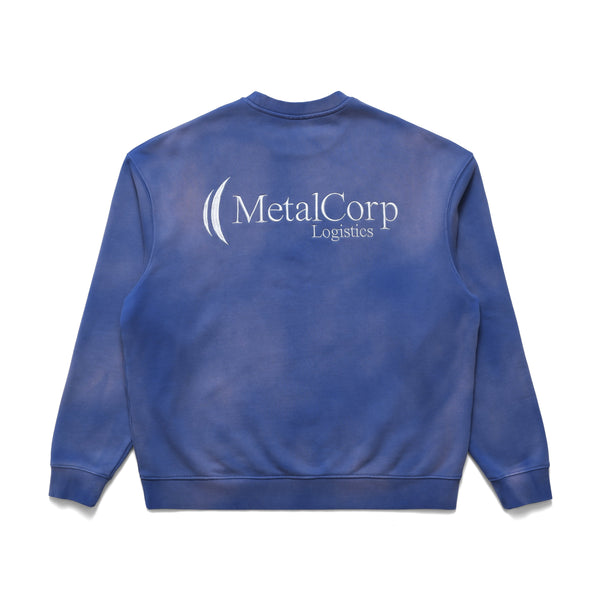 Metalwood Metalcorp Crewneck Sweatshirt, Azure