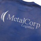 Metalcorp Crewneck Sweatshirt, Azure