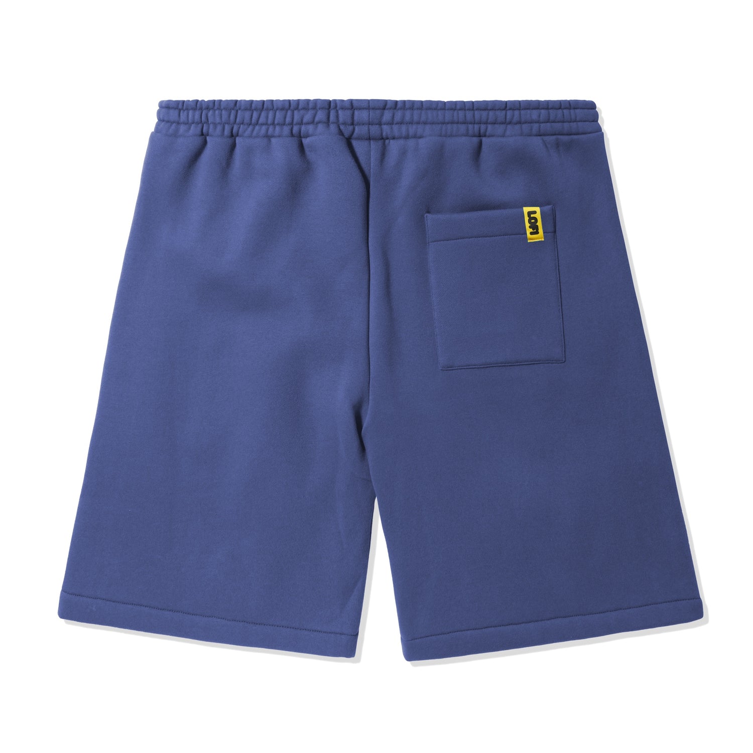 Pigment Dye Fleece Shorts, Pacific Blue