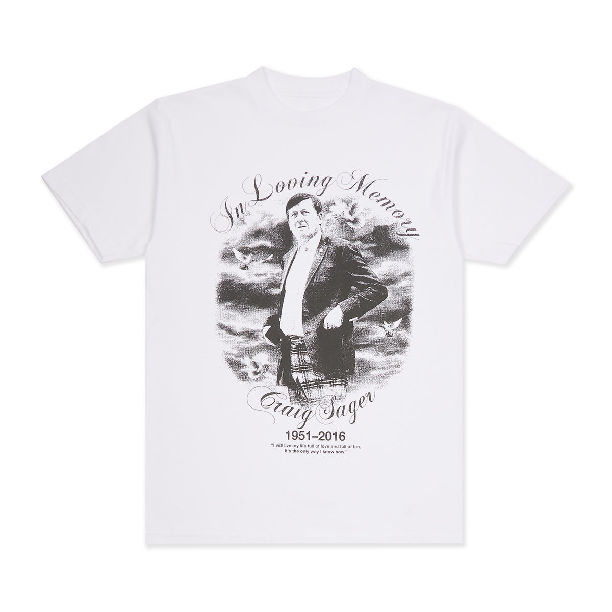 Sager Tee, White