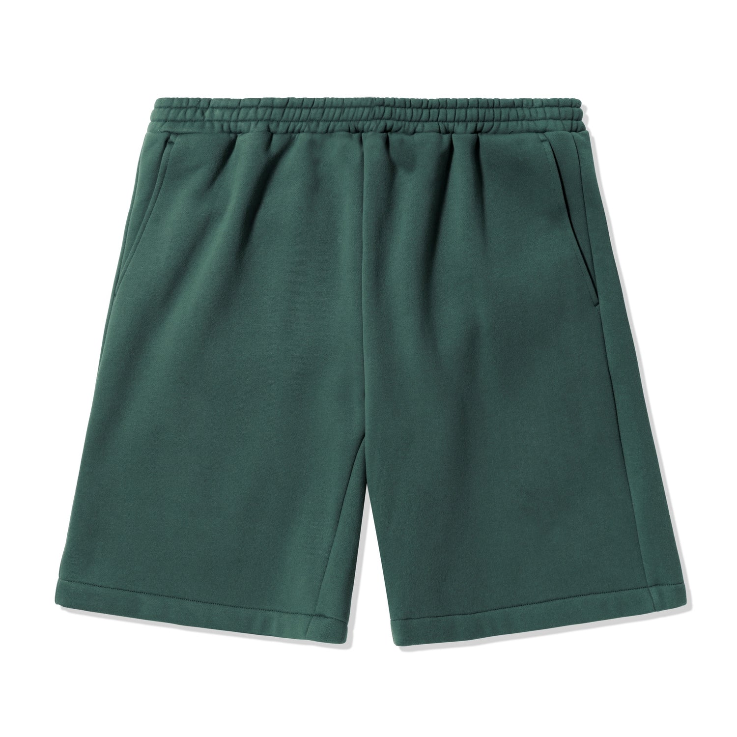 Pigment Dye Fleece Shorts, Deep Ivy