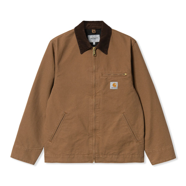 Carhartt WIP Detroit Jacket, Hamilton Brown / Tobacco Rinsed