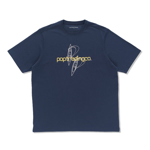 POP Trading Company Nautical Tee, Navy