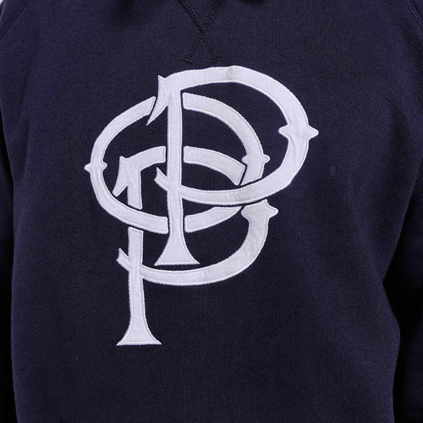 POP Trading Company Initials Pullover Hood, Navy