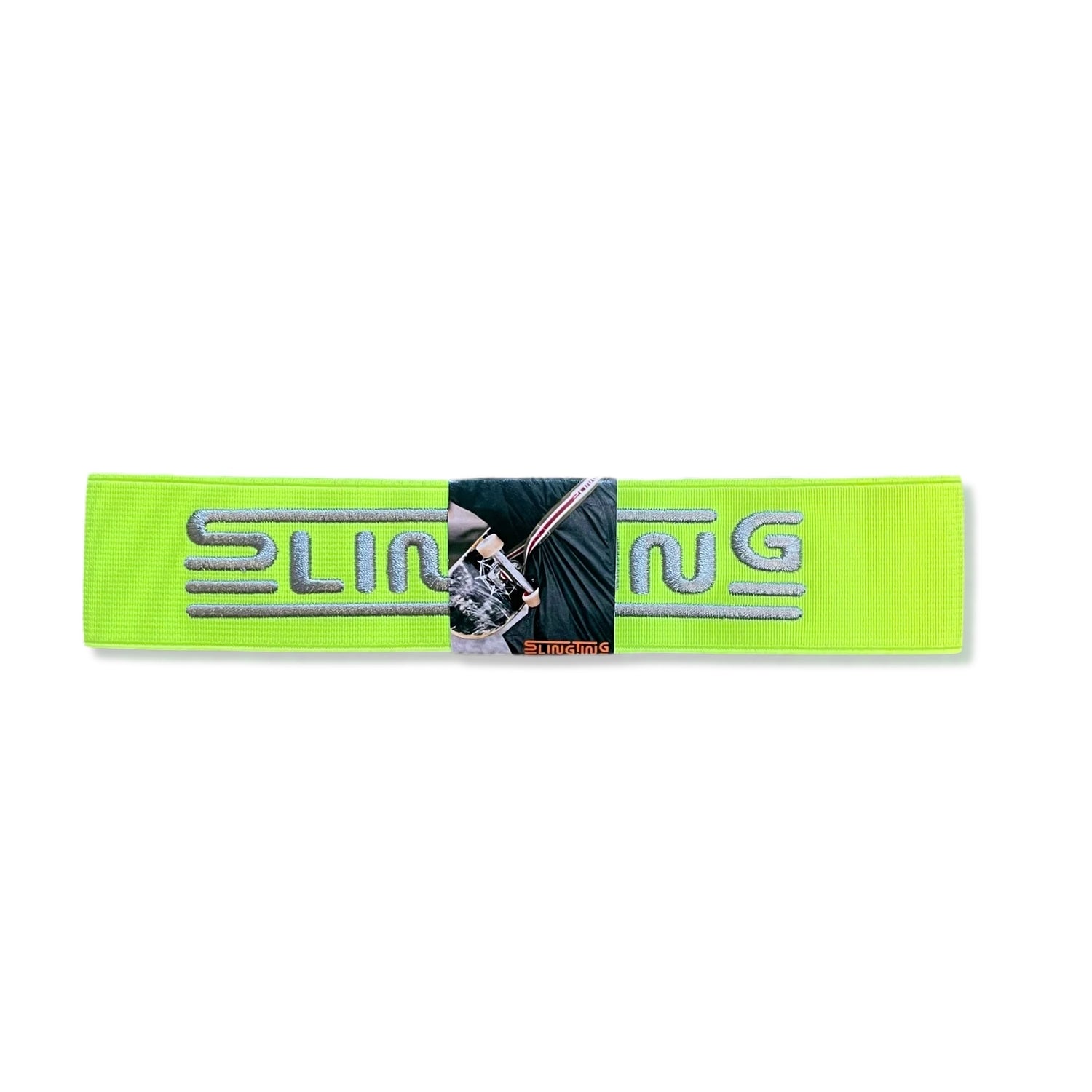 Skateboard Sling, Hi Vis Yellow / Grey