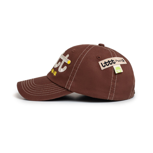 LTTT Metallic Hat, Brown
