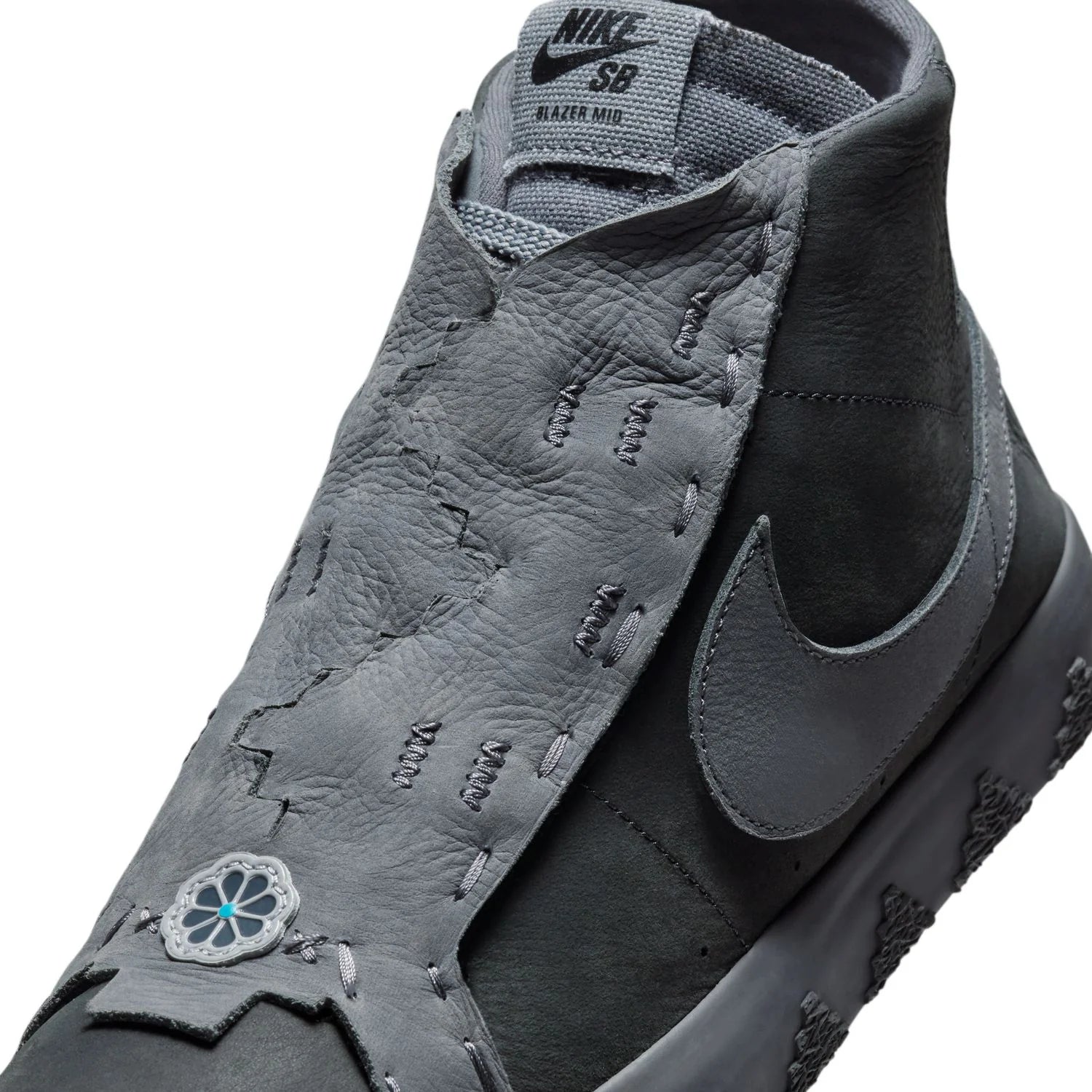 Zoom Blazer Mid QS, 'Diorr Greenwood' Anthracite / Smoke Grey