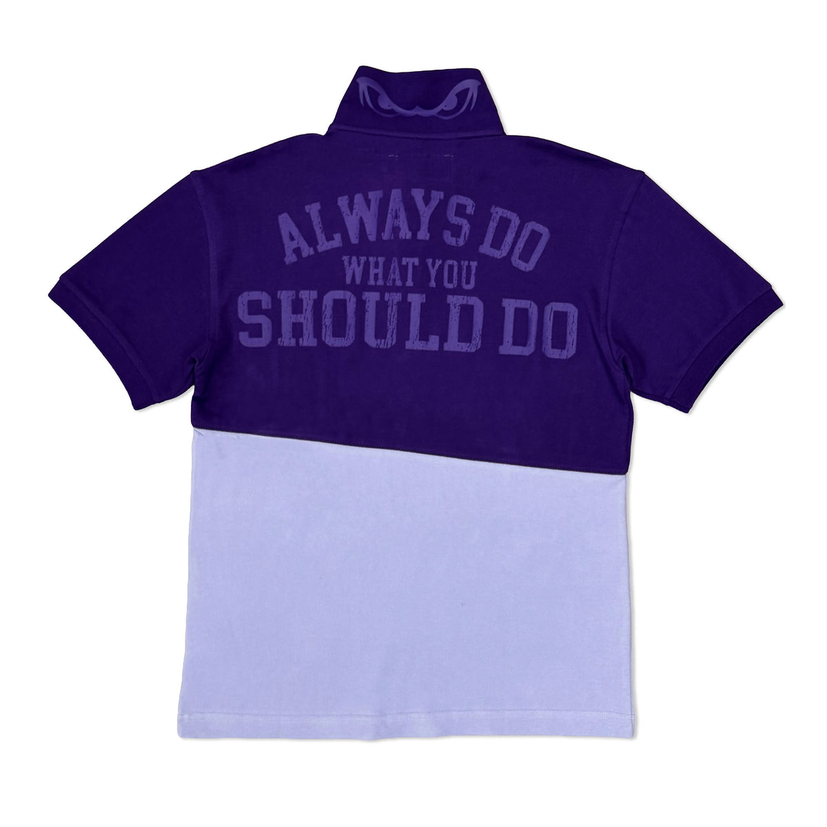 Two Tone Polo, Violet / Lilac