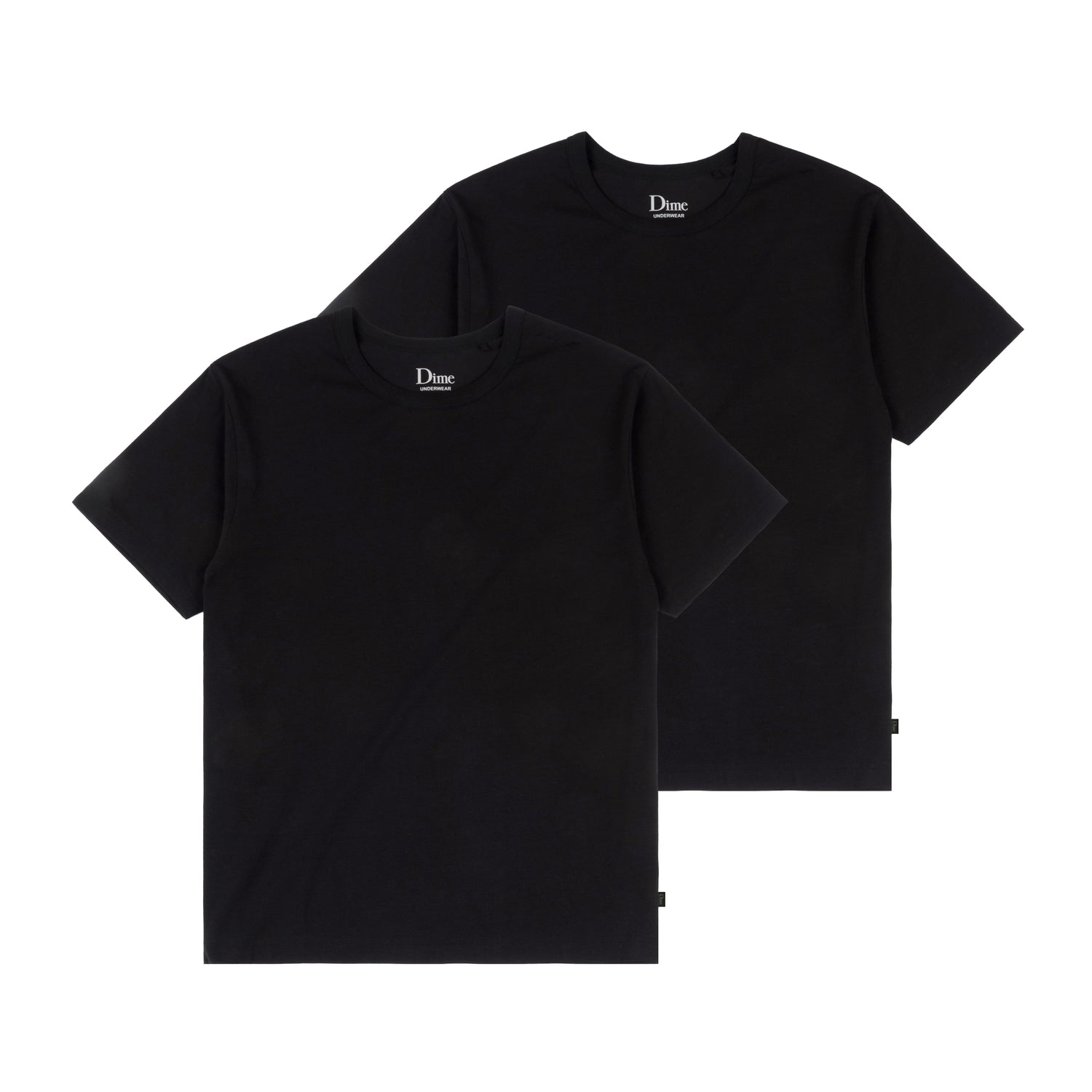 Dime Tees 2 Pack, Black