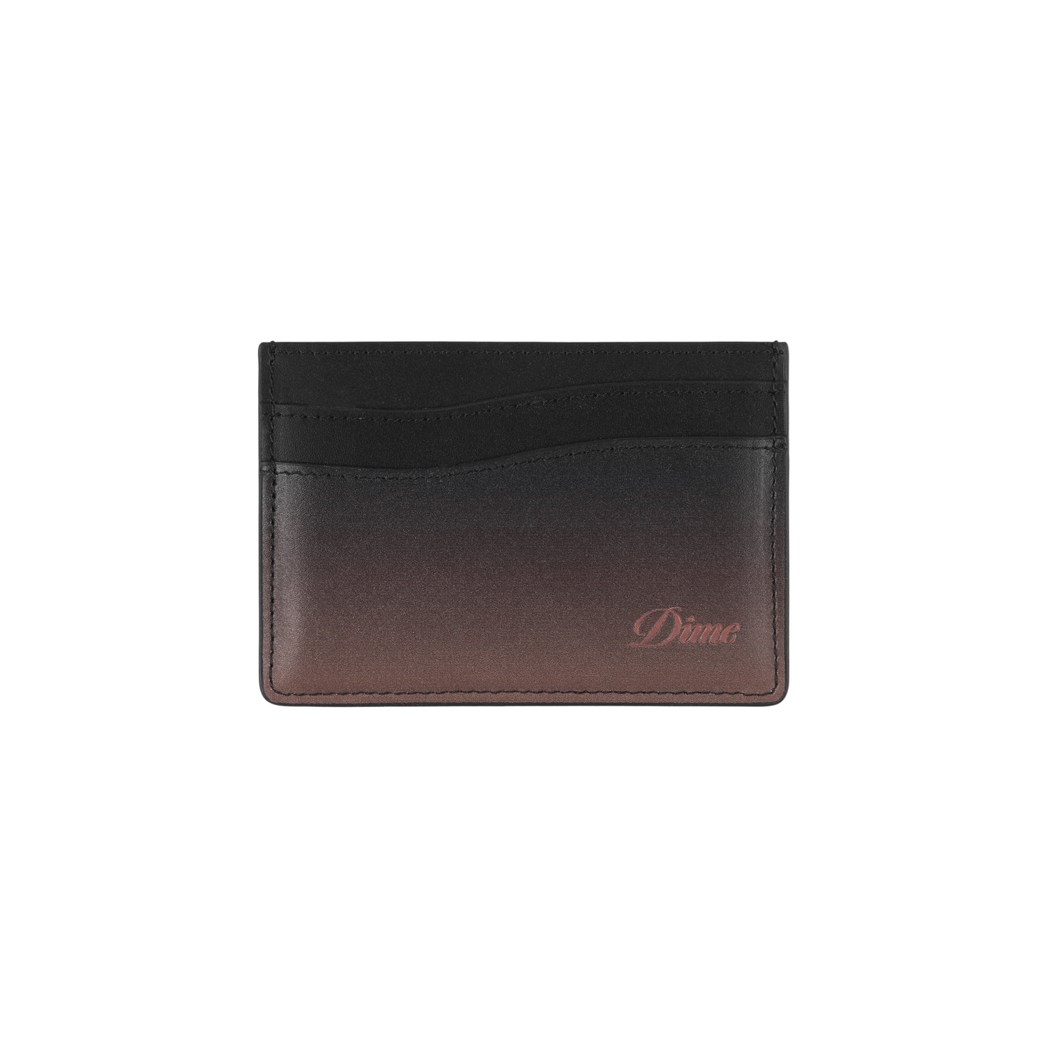 Cursive Gradient Cardholder, Copper