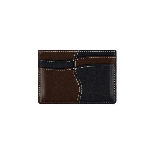 Wave Leather Cardholder, Black