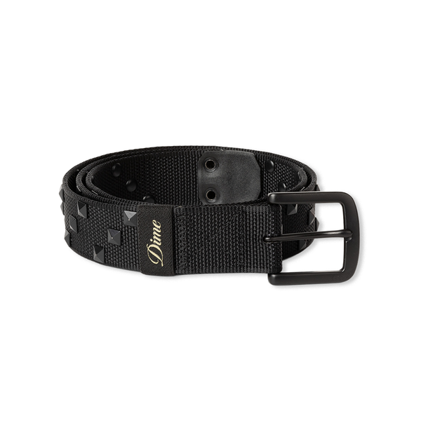 Dime Studded Belt, Black