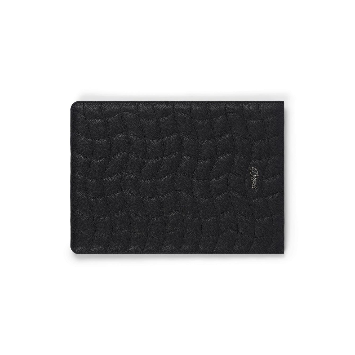 15" Quilted Laptop Case, Black