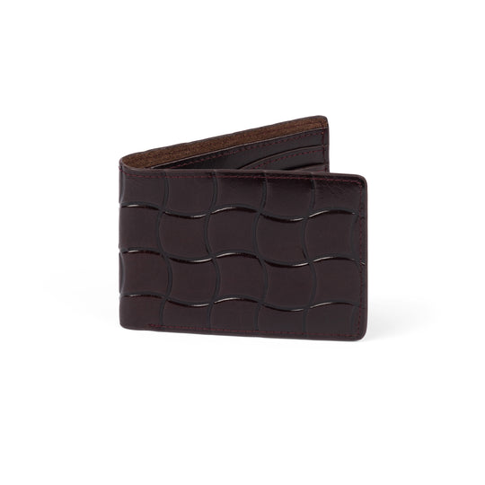 Classic Quilted Cardholder, Burgundy