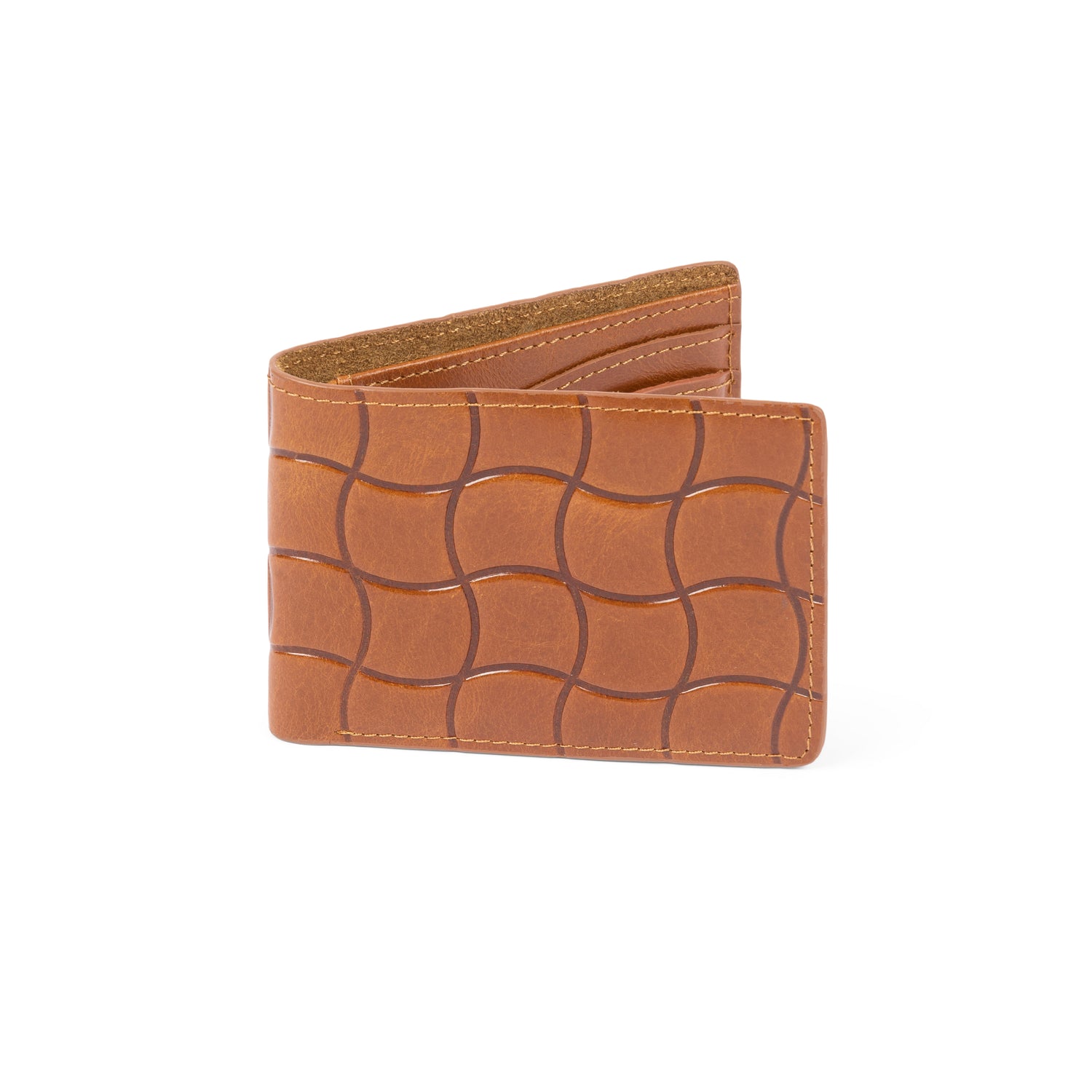 Classic Quilted Wallet, Butterscotch