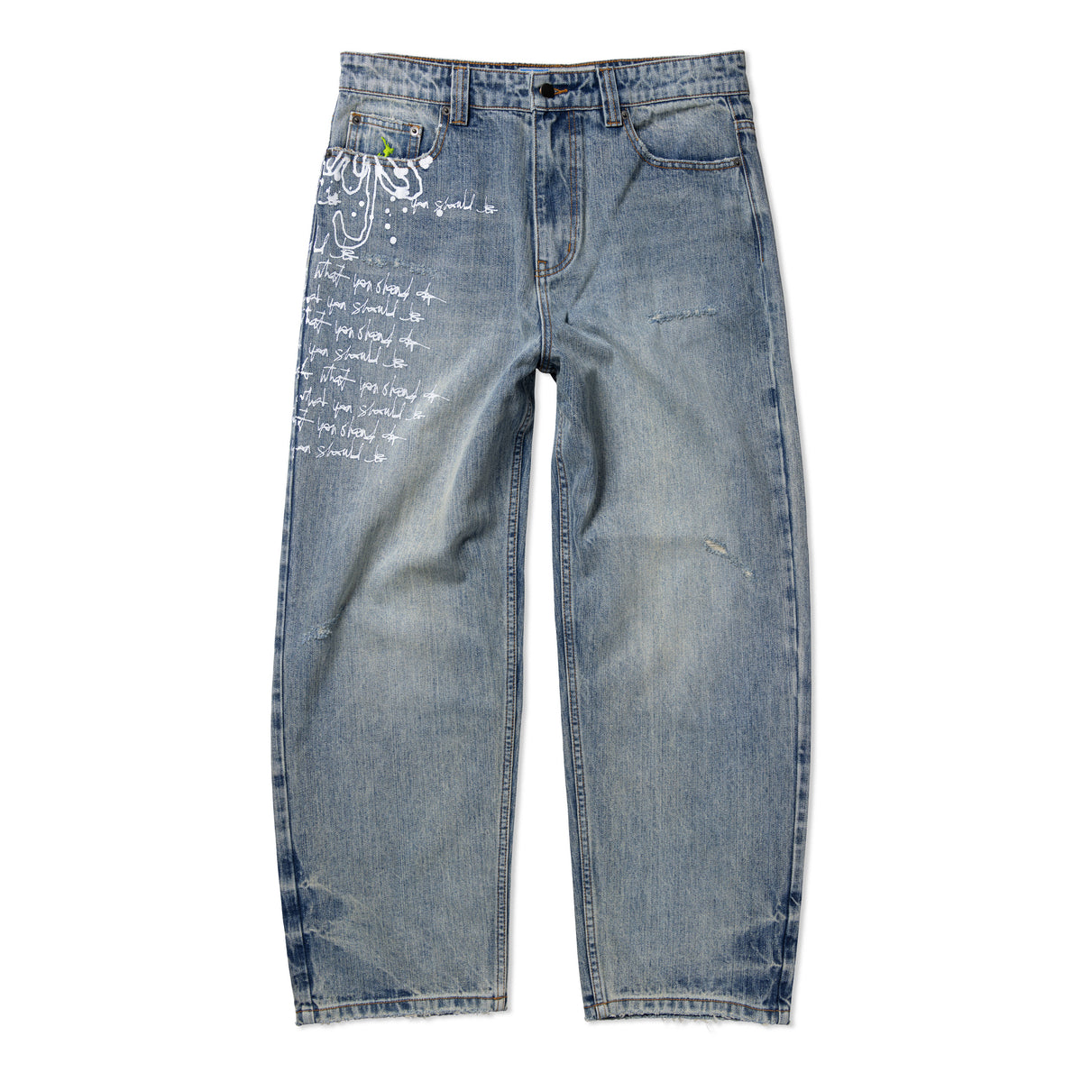 Waza Jeans, Washed Light Blue