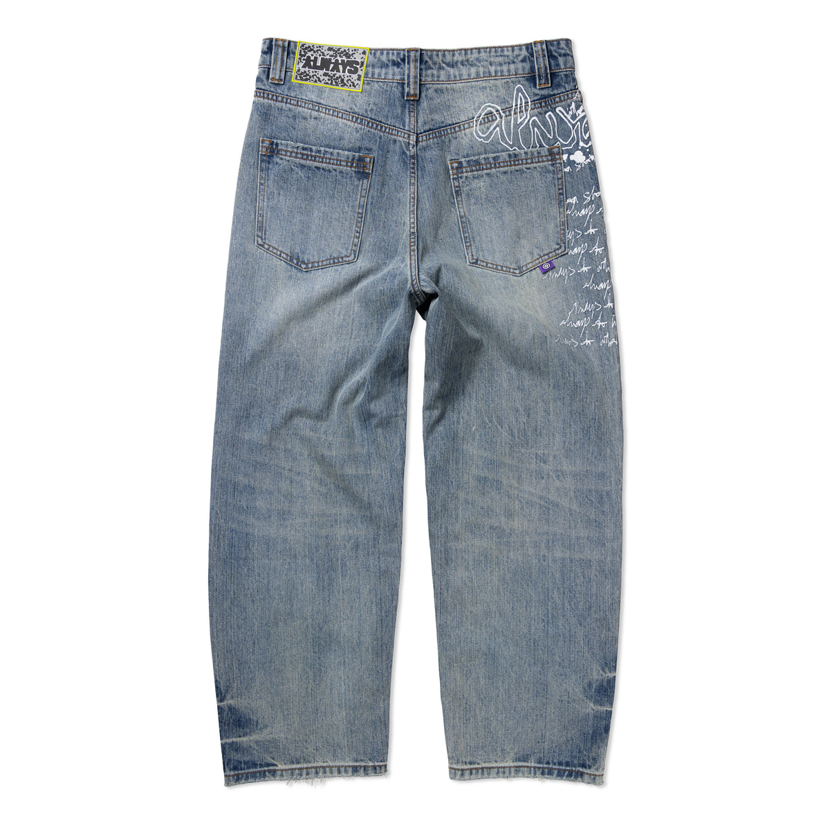 Waza Jeans, Washed Light Blue