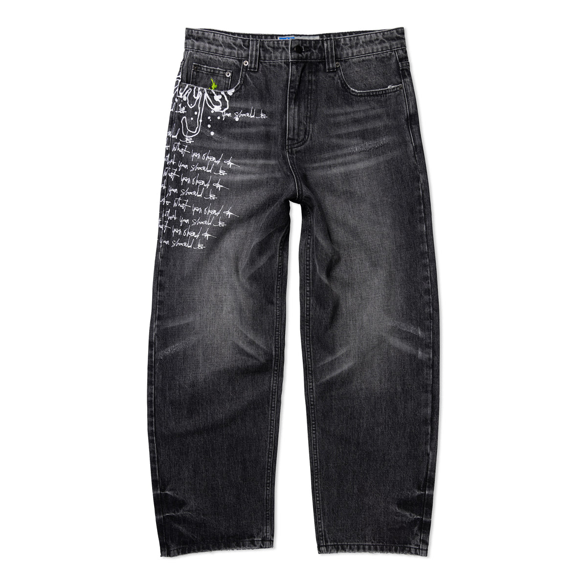 Waza Jeans, Washed Black