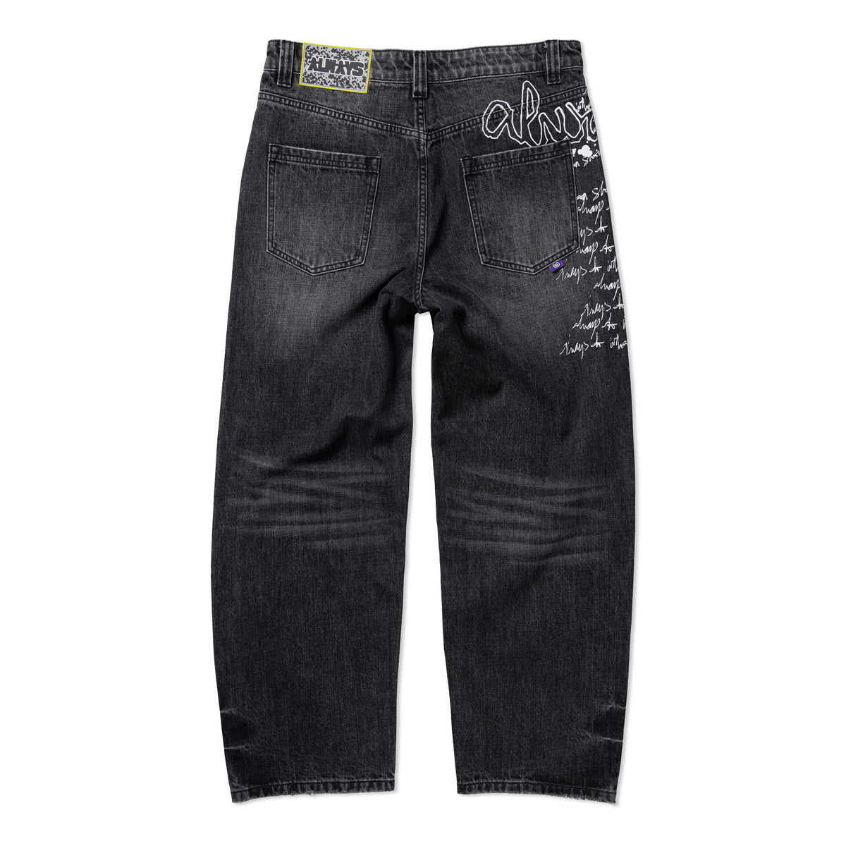 Waza Jeans, Washed Black