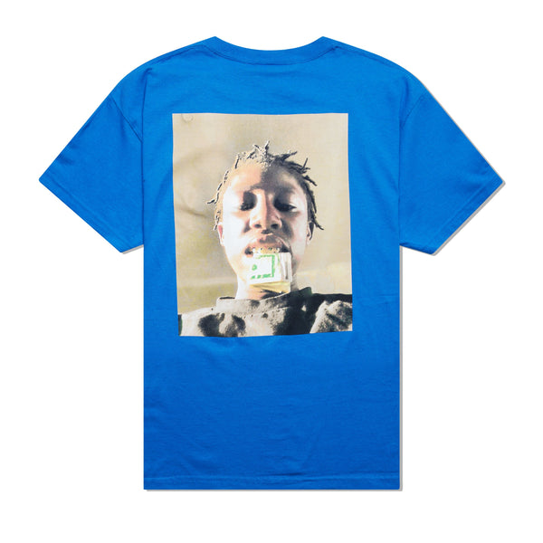 Violet Kader 'Put Your Money Where Your Mouth Is' Tee, Blue