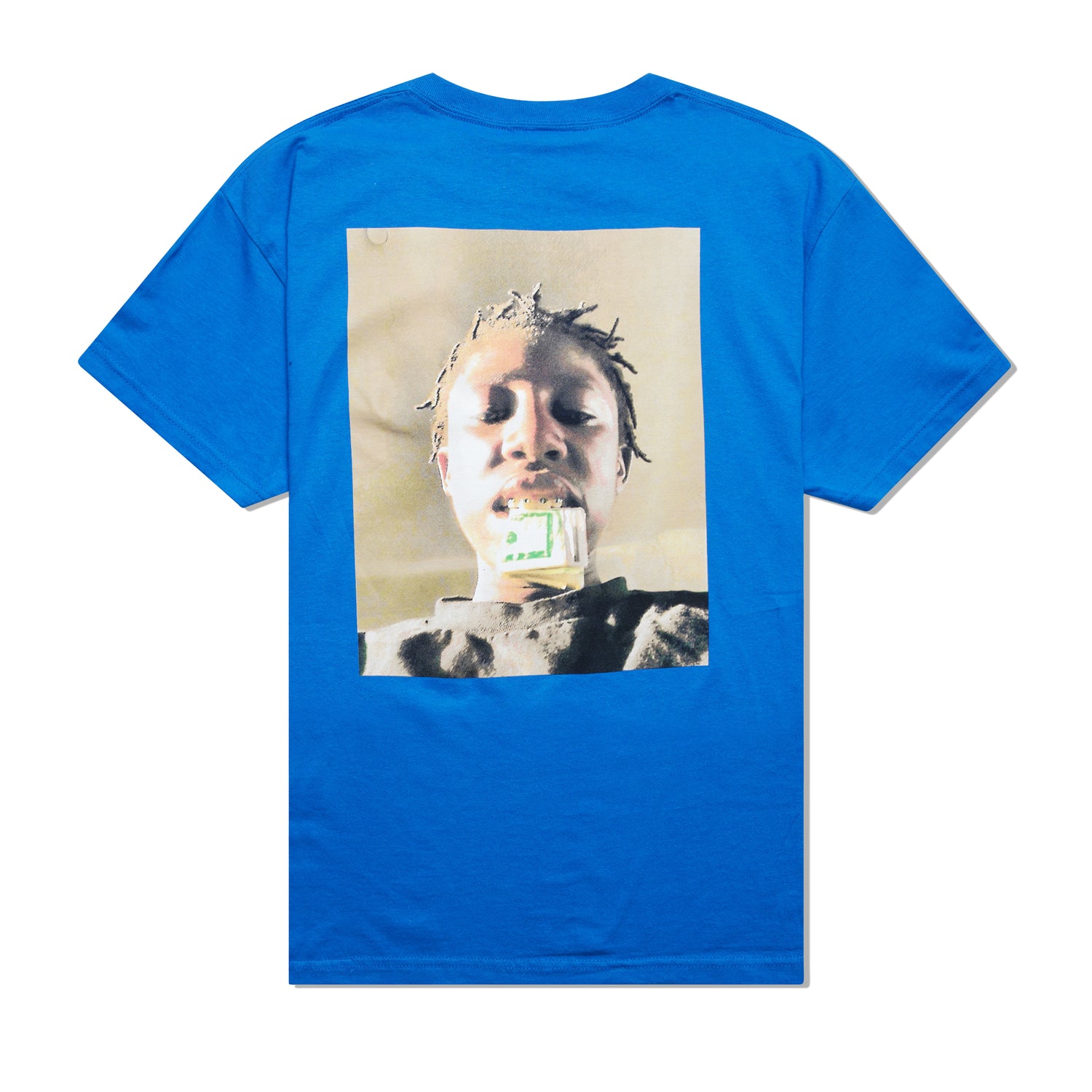 Kader 'Put Your Money Where Your Mouth Is' Tee, Blue