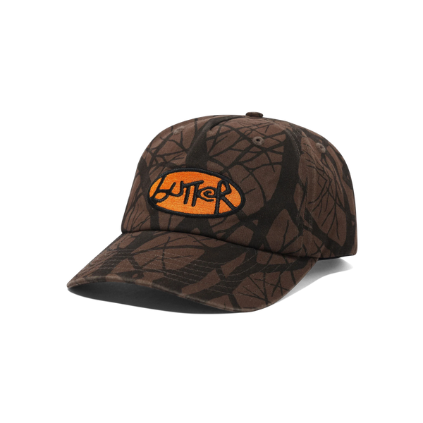 Butter Goods Abseil 5 Panel Cap, Branch Camo