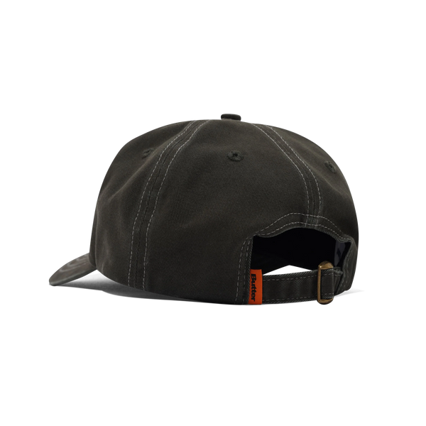 Butter Goods Abseil 5 Panel Cap, Washed Charcoal