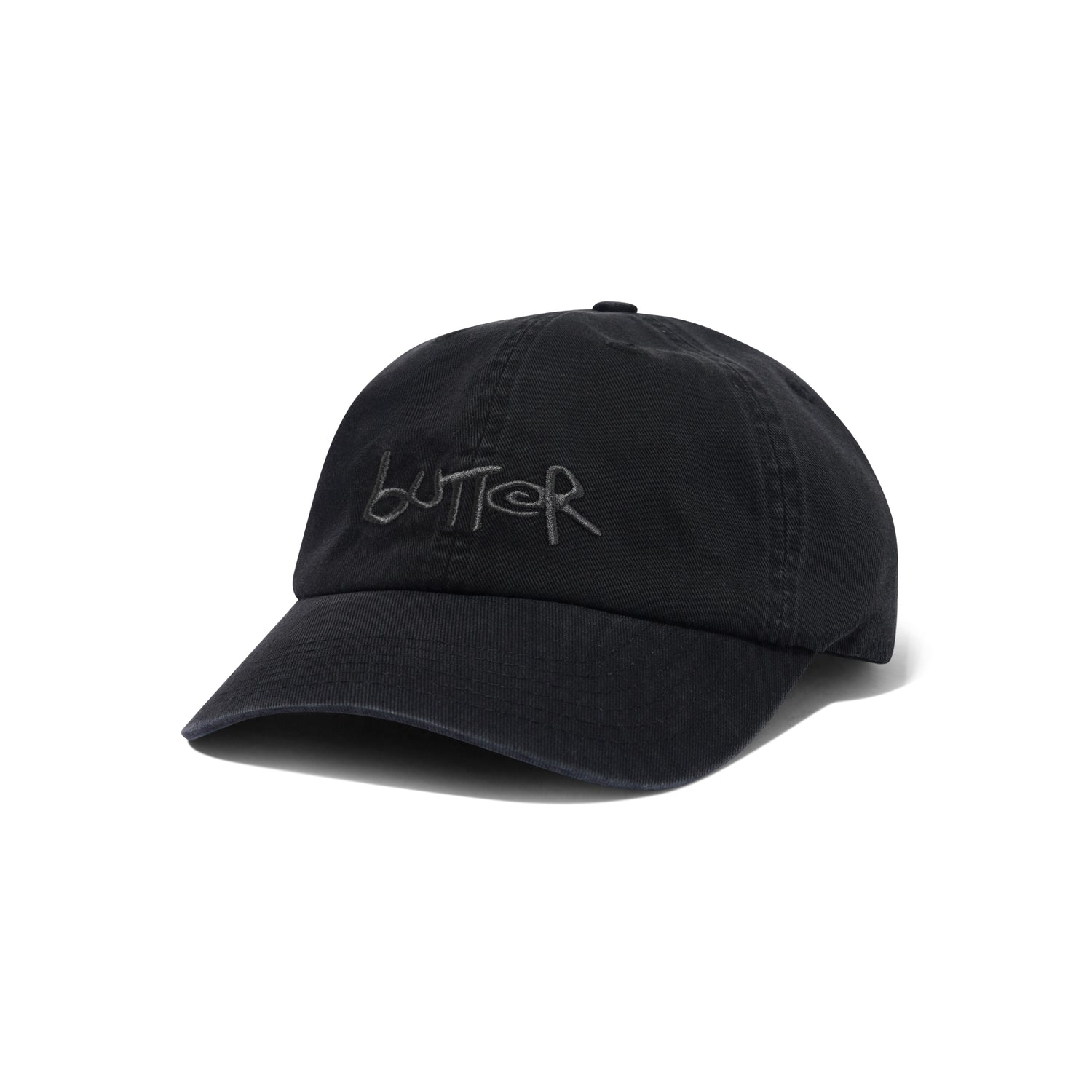 Abseil 6 Panel Cap, Black