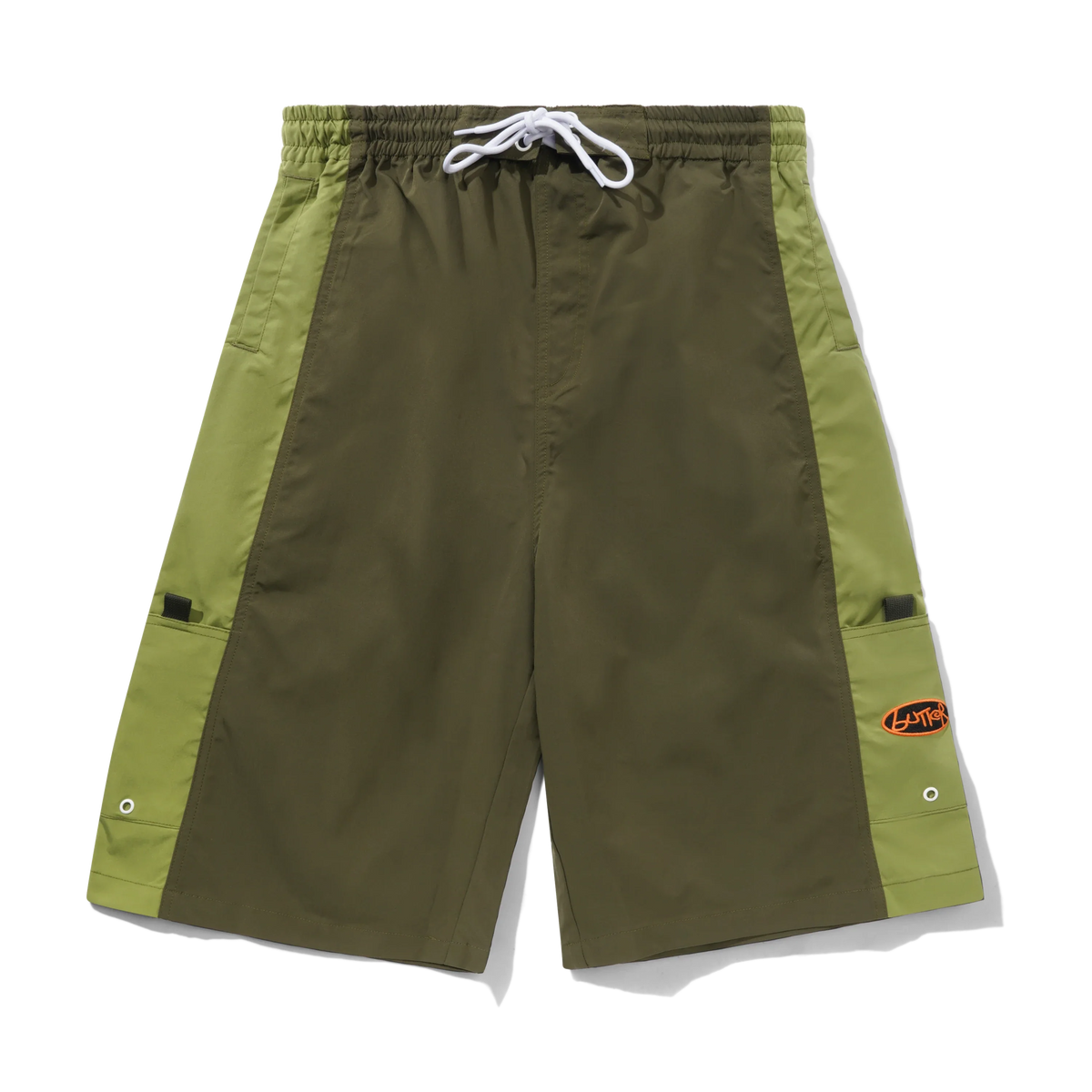 Abseil Boardshorts, Army / Lime