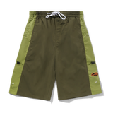 Abseil Boardshorts, Army / Lime