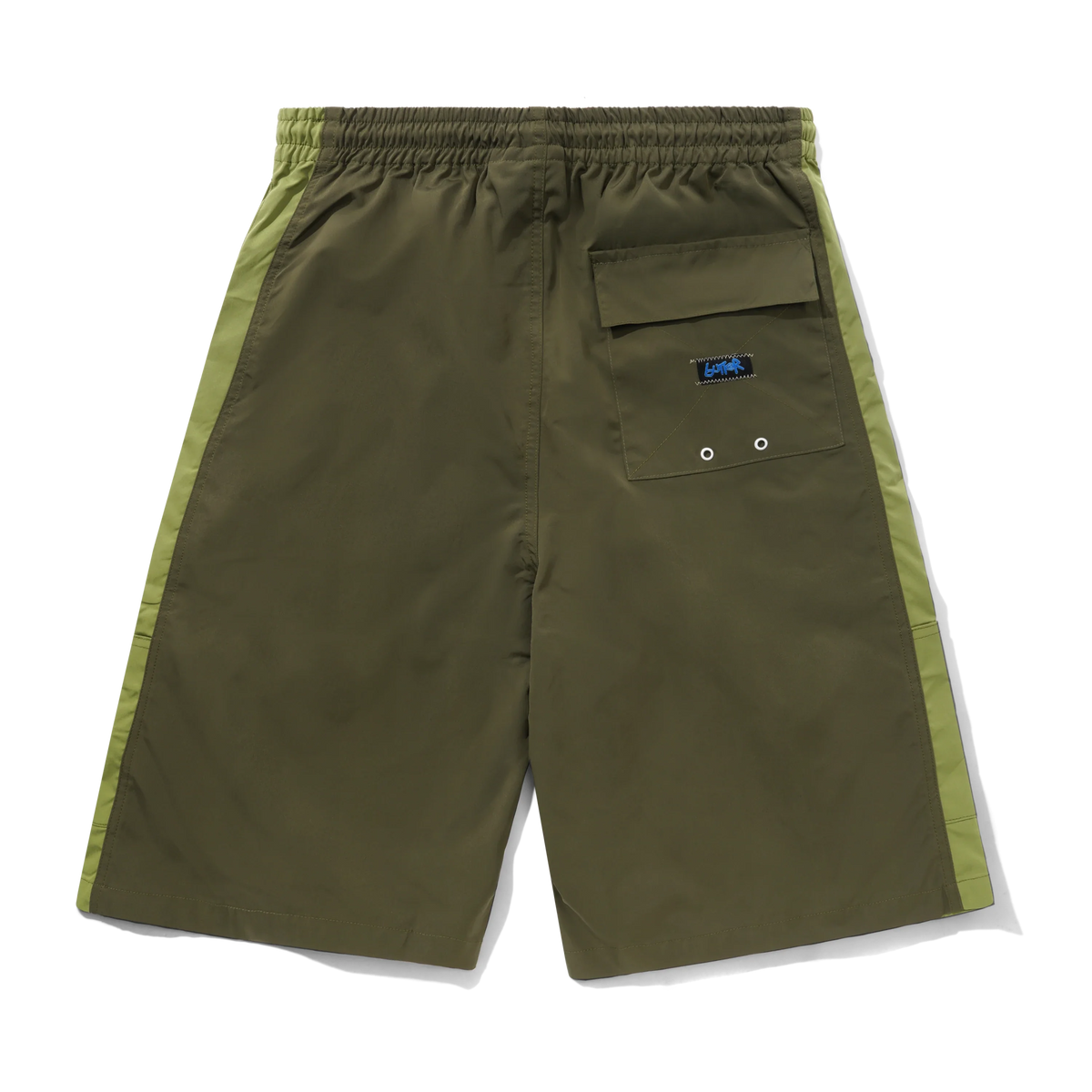 Abseil Boardshorts, Army / Lime